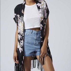 TOPSHOP Flower Bird Kimono 🌸